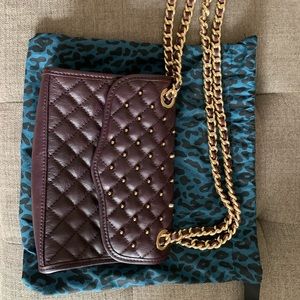 Rebecca Minkoff Studded Quilted Mini Bag
